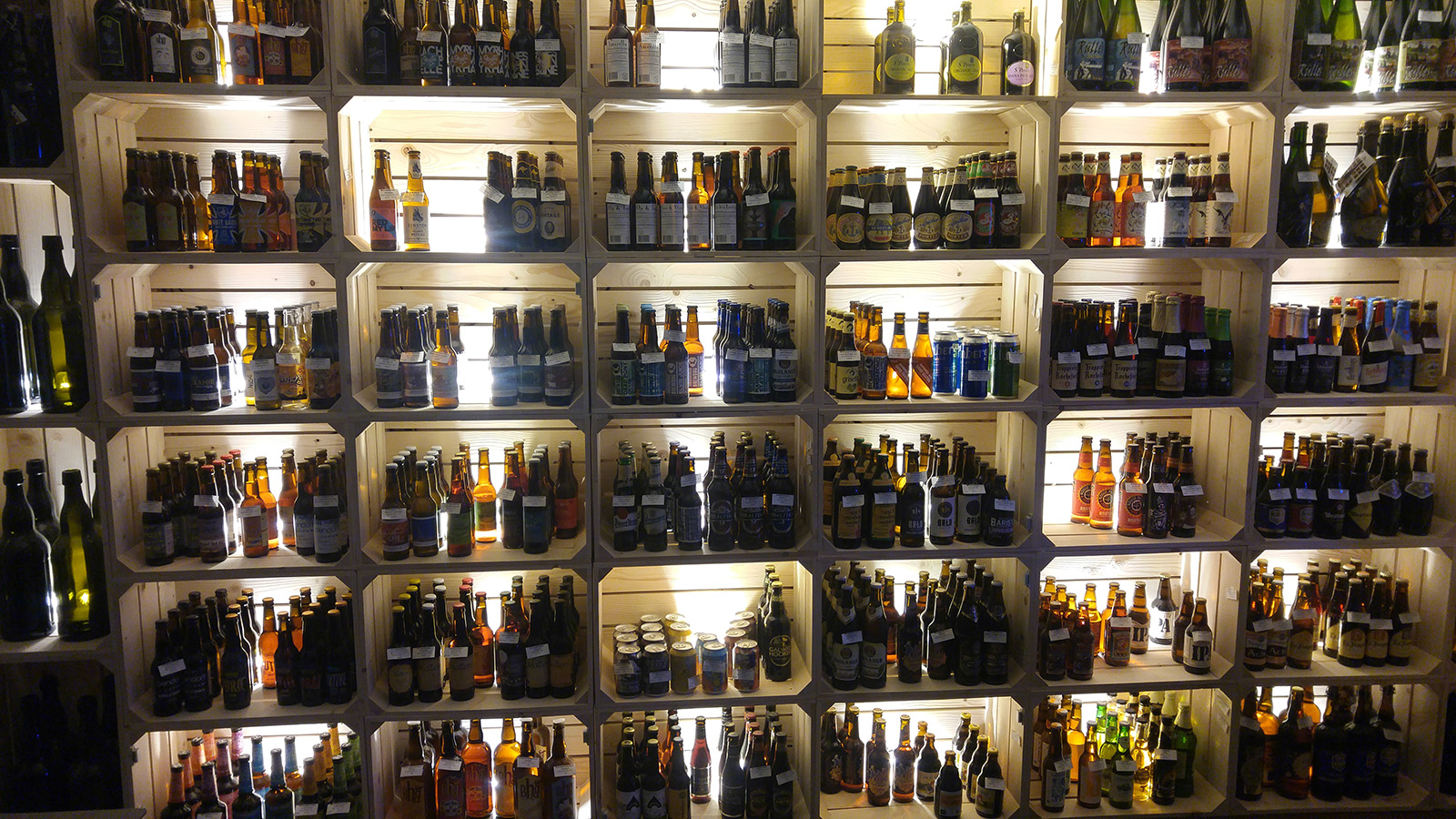 Sélection de bières artisanales